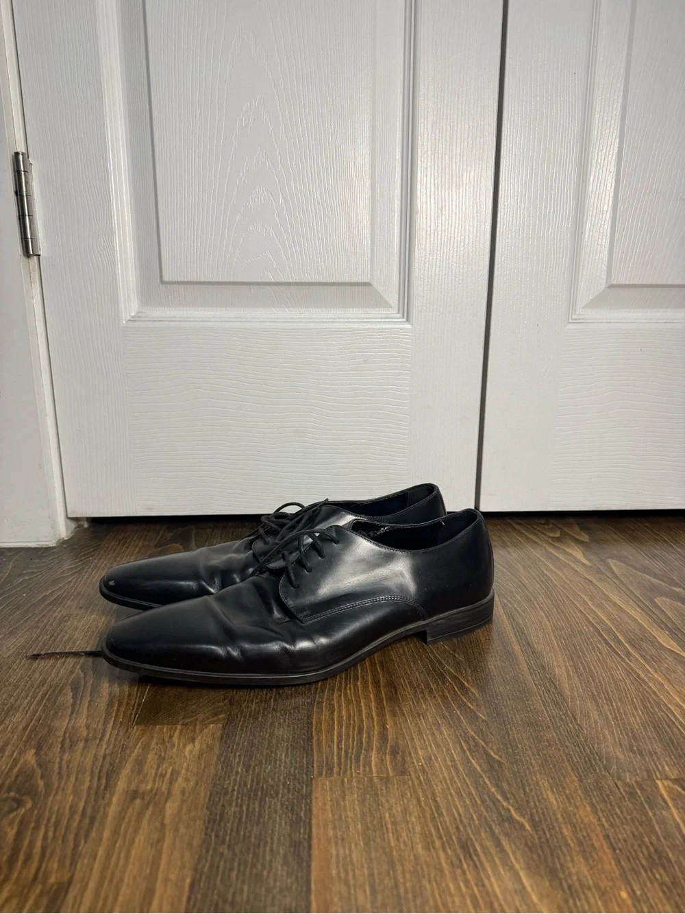 Nordstrom Classic Men’s Black Leather Lace-Up Dress Shoes